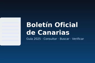 Boletín Oficial de Canarias (BOC)