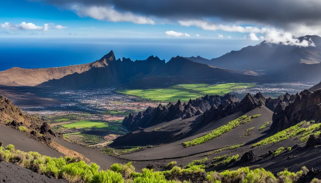 El paisaje volcánico de Tenerife