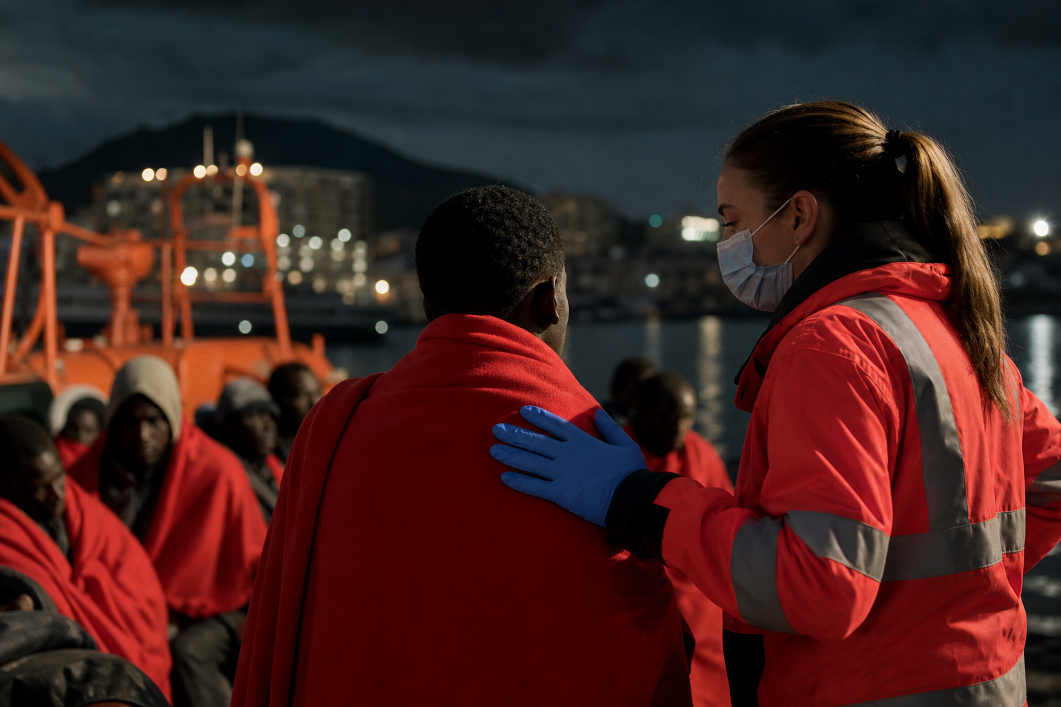 Imagen relacionada con Rescatado un cayuco con 96 migrantes en Lanzarote y localizada otra embarcación al sur de Gran Canaria