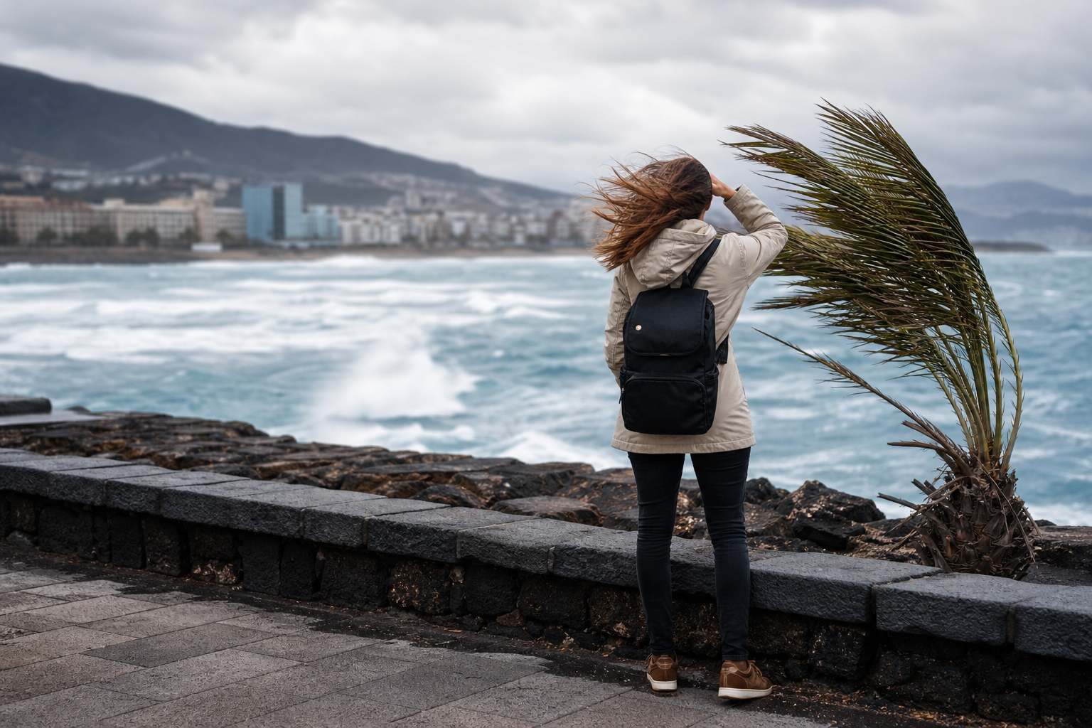 Imagen relacionada con La AEMET avisa de viento fuerte en Canarias con posibles rachas muy fuertes en varias islas