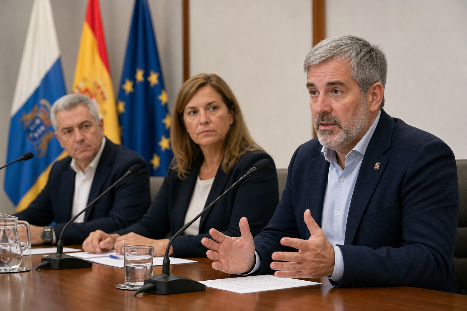 Imagen relacionada con El Gobierno de Canarias alerta del riesgo de que se reproduzcan en las islas los disturbios vistos en Barcelona y Bilbao