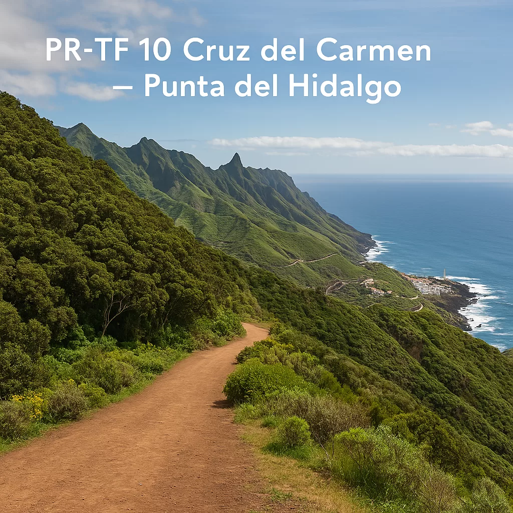 sendero PR‑TF 10 Cruz del Carmen
