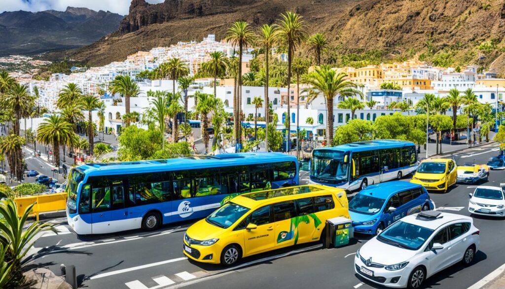 transporte en Gran Canaria
